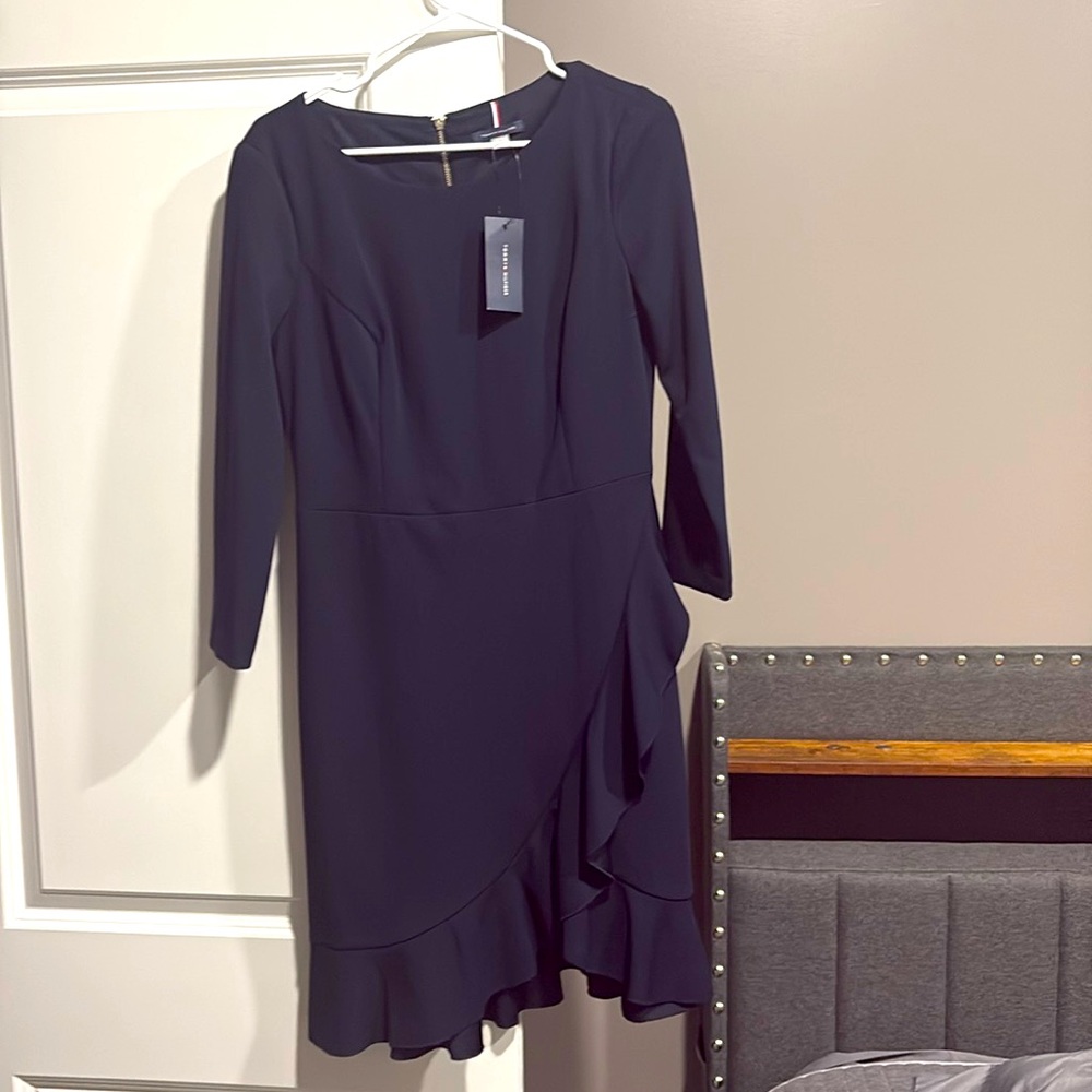 Tommy Hilfiger navy blue dress size 10